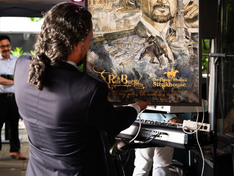 Section Reef & Beef – Menüübersicht: Suppen, Steaks